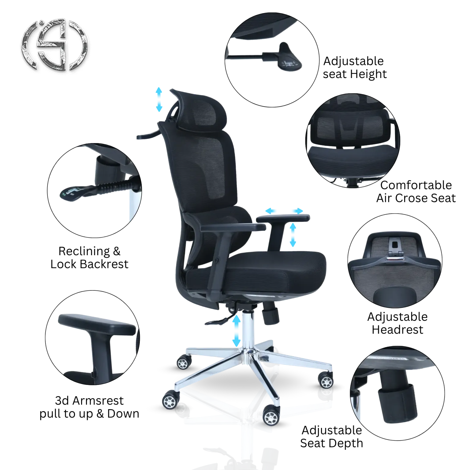Revolving Chair – KC – 300