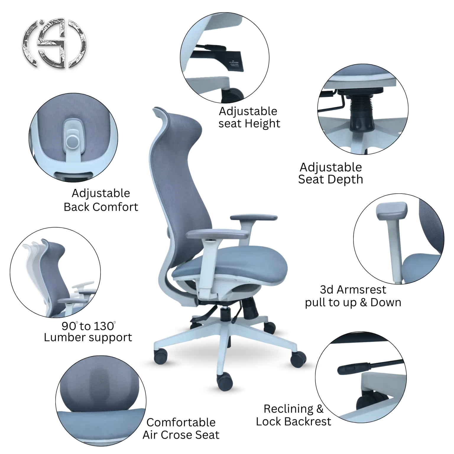 Revolving Chair – 6237