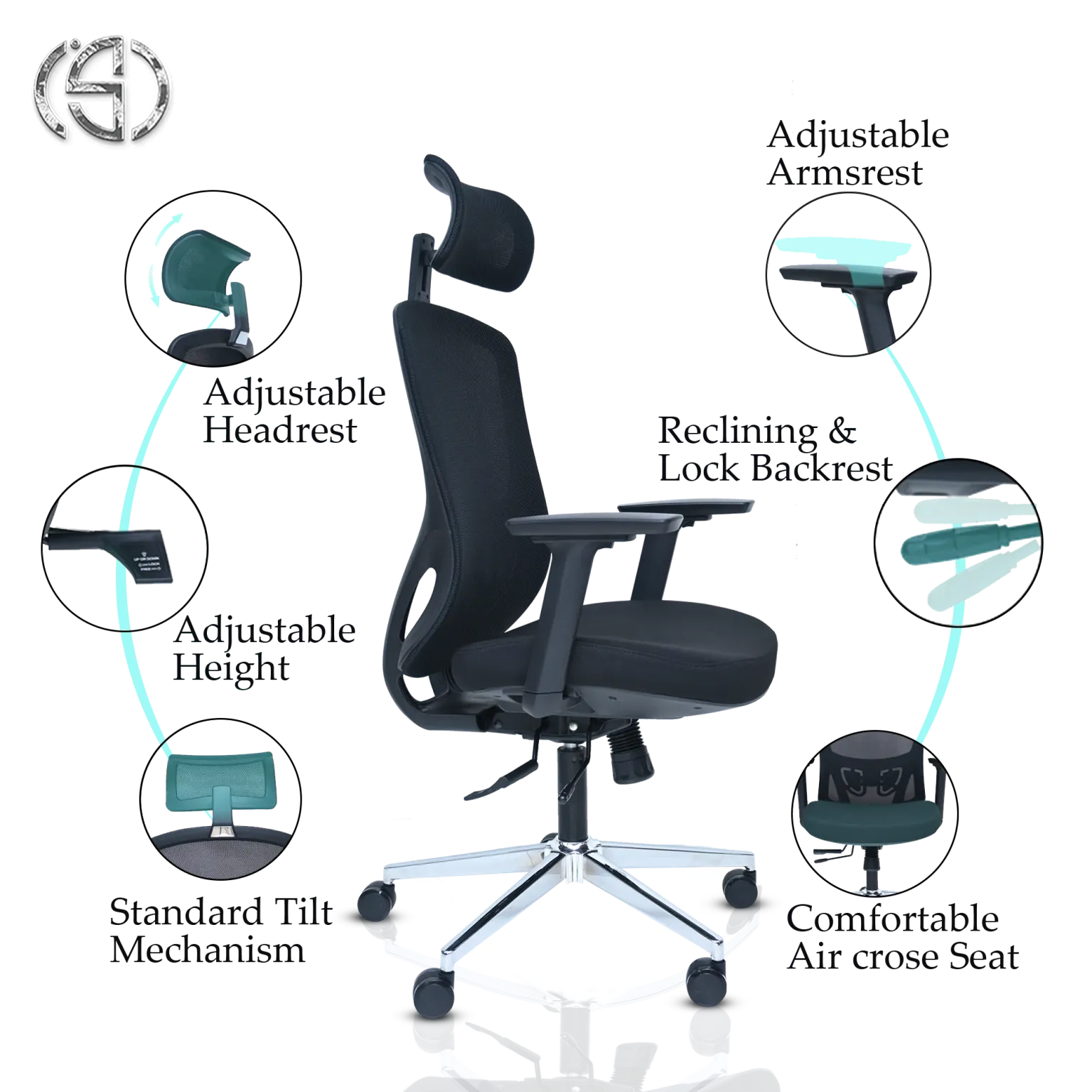 Revolving Chair – 2209