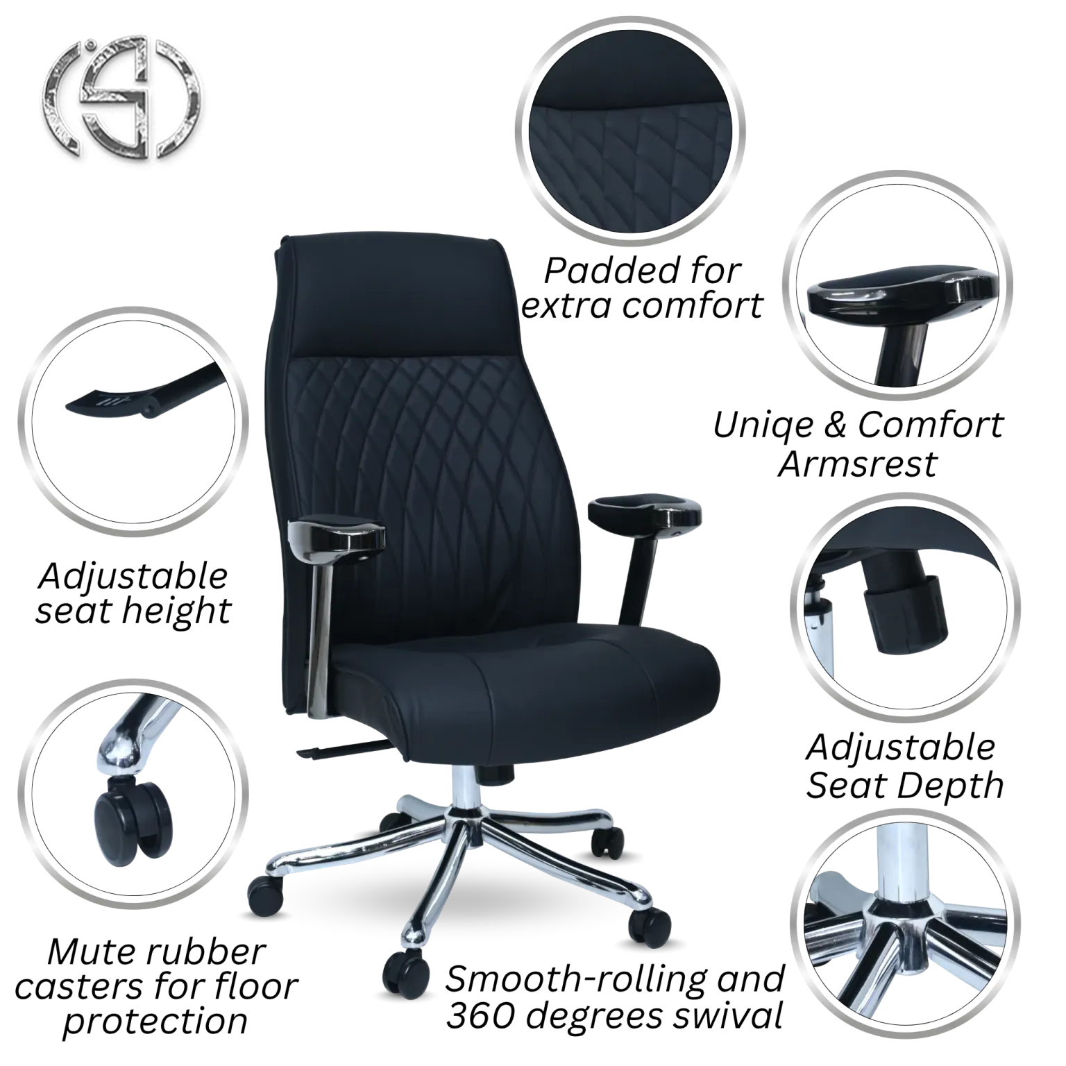 Revolving Chair – 6108