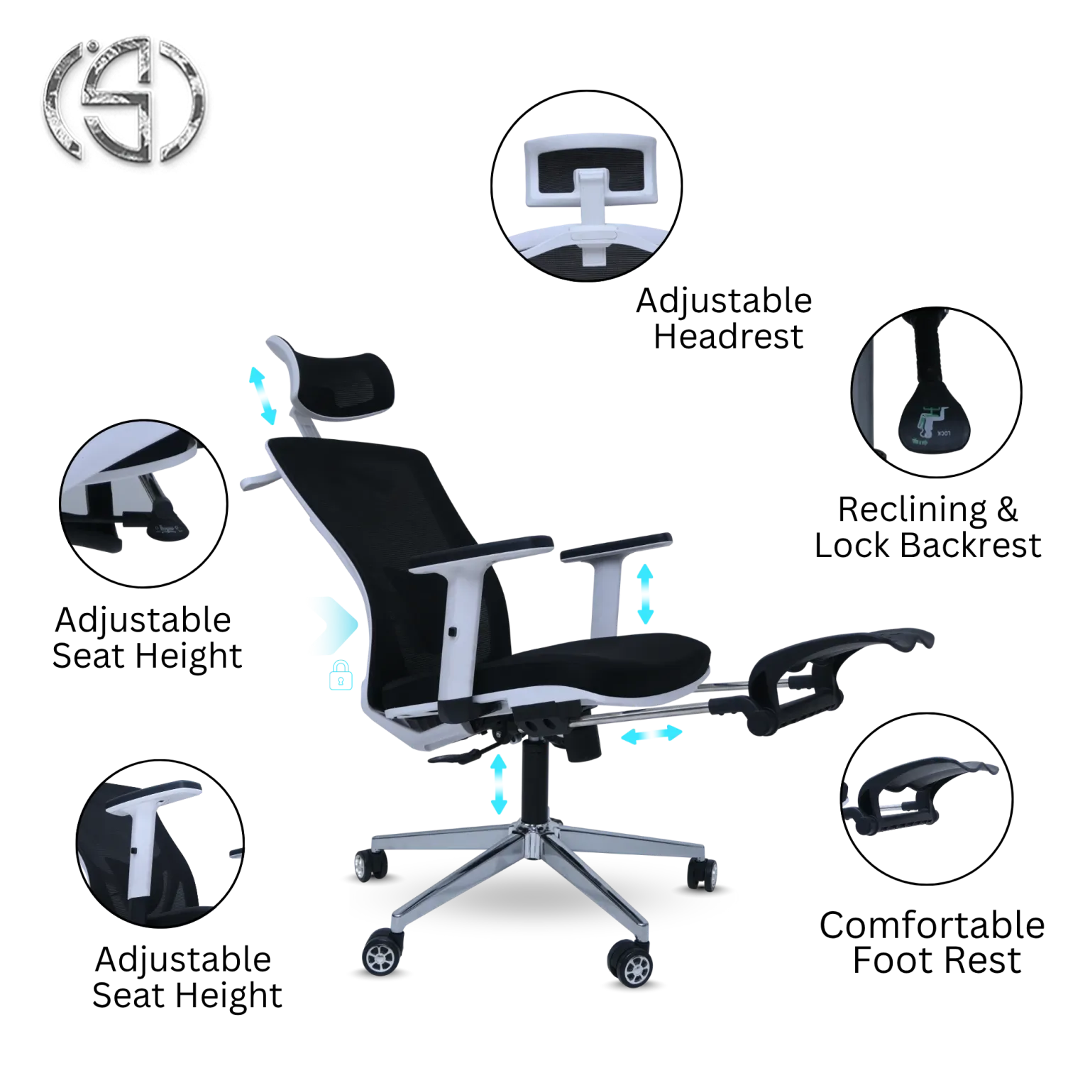 Revolving Chair – 3103